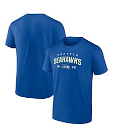 Men's Branded Royal Seattle Seahawks Established T-shirt