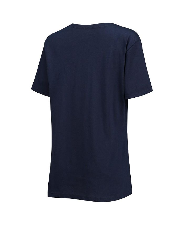 Dallas Cowboys Women's Navy Celadine Logo V-Neck T-shirt - Macy's