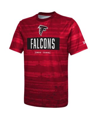 Men's Red Atlanta Falcons Combine Authentic Sweep T-shirt