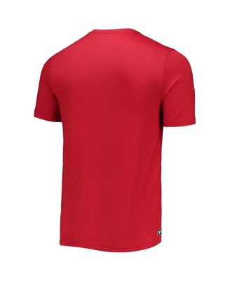 Men's Red Tampa Bay Buccaneers Combine Authentic Big Stage T-shirt