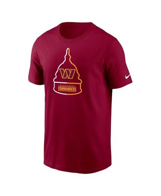 Men's Burgundy Washington Commanders Essential Local Phrase T-shirt