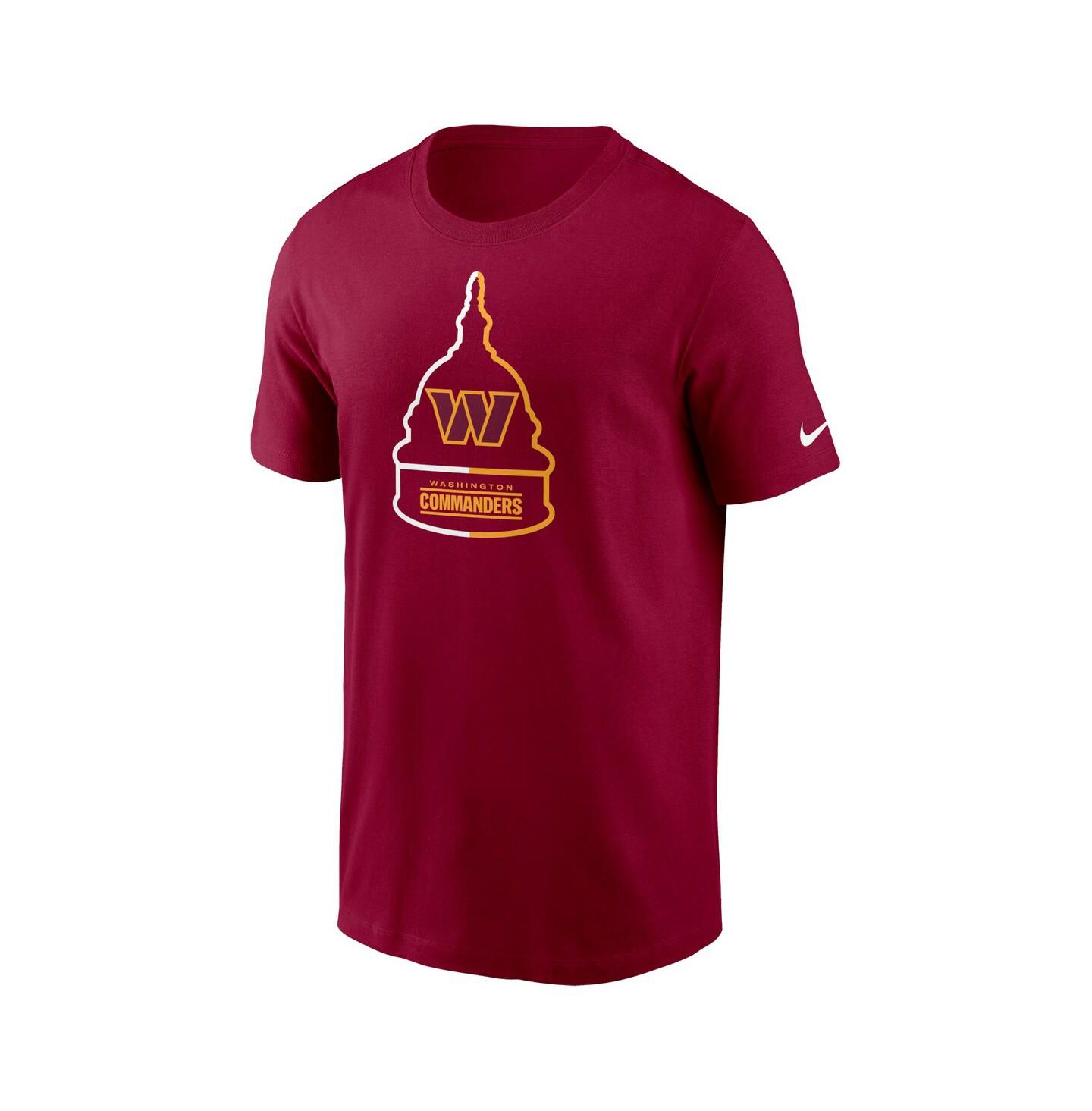 Мужская футболка Nike Burgundy Washington Commanders Essential Local Phrase — фото 3