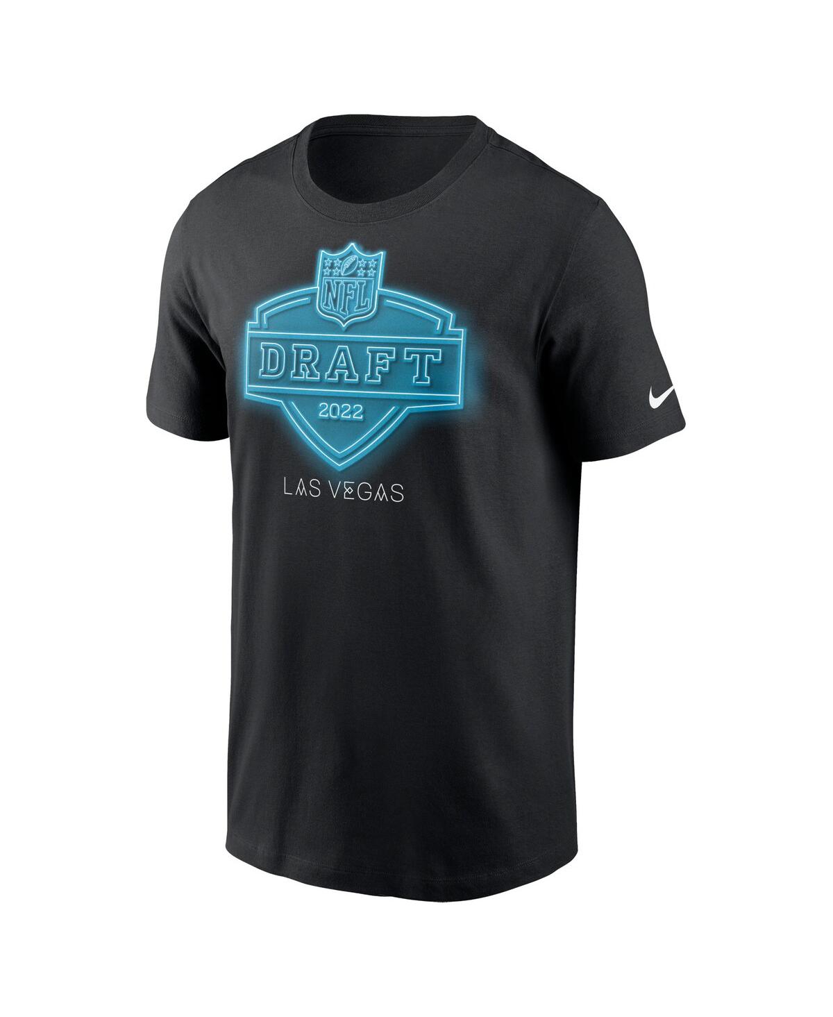 NIKE MEN'S NIKE BLACK 2022 NFL DRAFT ESSENTIAL T-SHIRT 