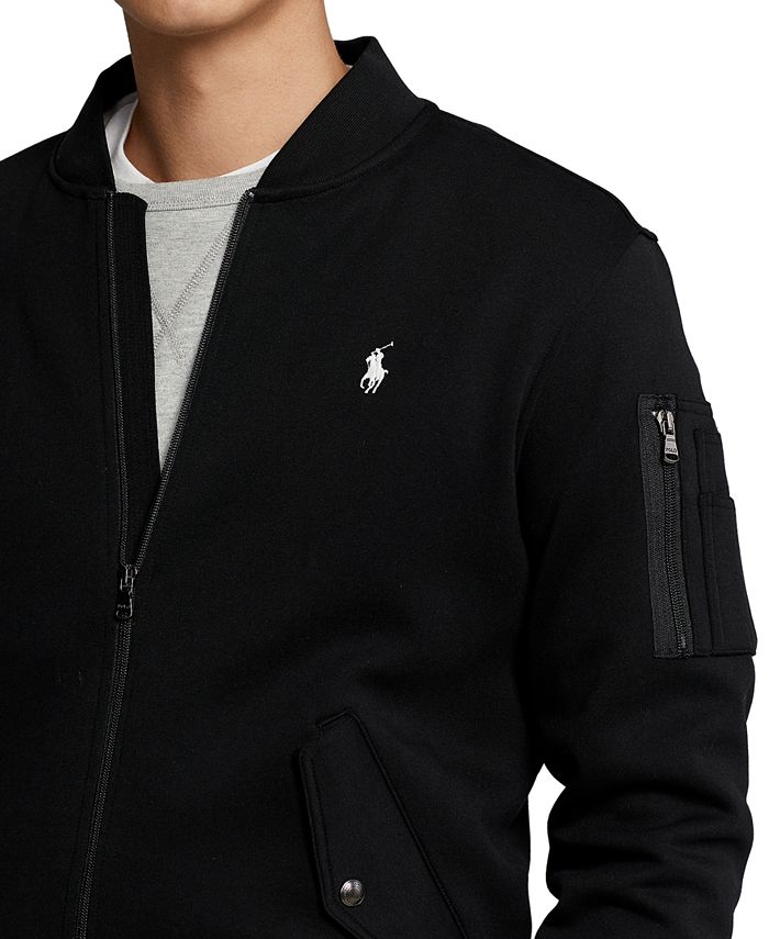 Polo Ralph Lauren Men's DoubleKnit Bomber Jacket Macy's