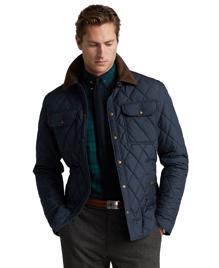 Polo Ralph Lauren Beaton Lined Quilted Field Jacket In Green | lupon.gov.ph