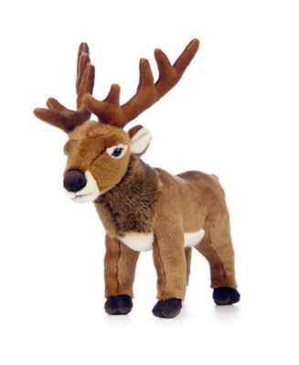 Living Nature Red Deer Stag Stuffed Toy - Macy's