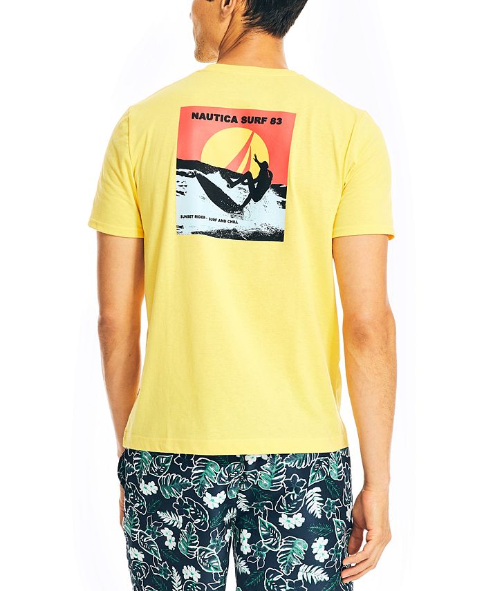 Nautica Men's Sustainably Crafted Surf 83 Graphic T-Shirt - Macy's