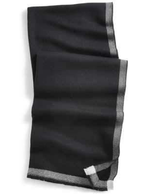 Alfani - Men's Solid Tipped Scarf