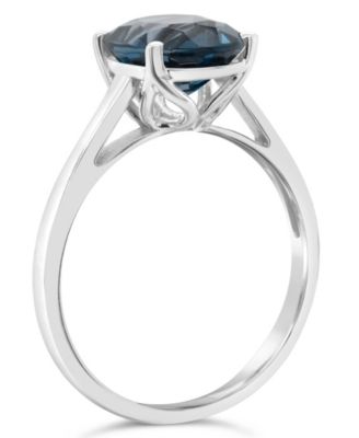 London Topaz (3-5/8 ct. t.w.) Ring in 14K White Gold
