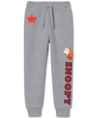 Hybrid Apparel - Adult Unisex Snoopy Graphic Fleece Joggers
