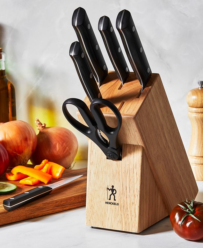 J.A. Henckels Dynamic Knife Block Set, 7 Piece Macy's