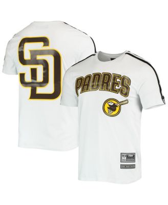 Men's White San Diego Padres Taping T-shirt