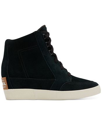 Sorel Out N About II Lace-Up Wedge Sneakers - Macy's