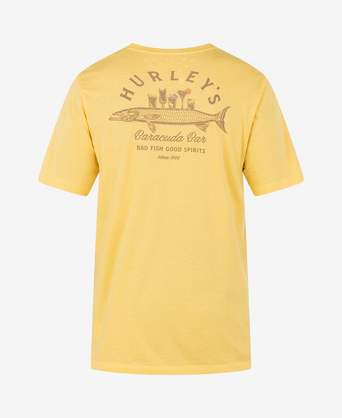 Hurley Men's Everyday Barracuda Bar Short Sleeve T-shirt & Reviews - T ...