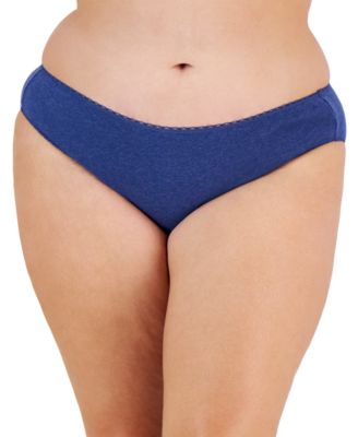 Charter Club - Plus Size Pretty Cotton Bikini Underwear 100097458