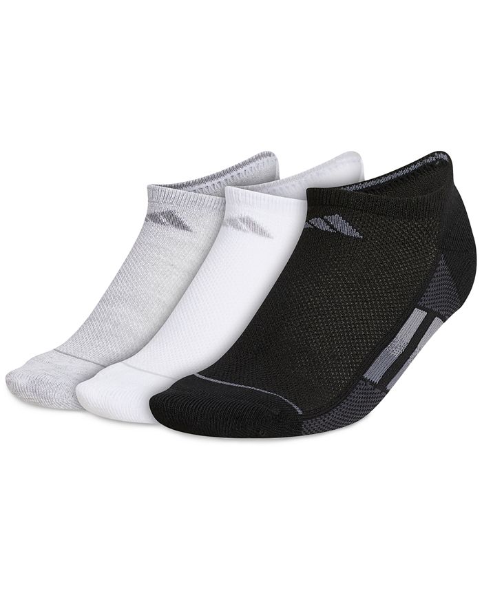 adidas Women's 3-Pk. Superlite No-Show Socks - Macy's