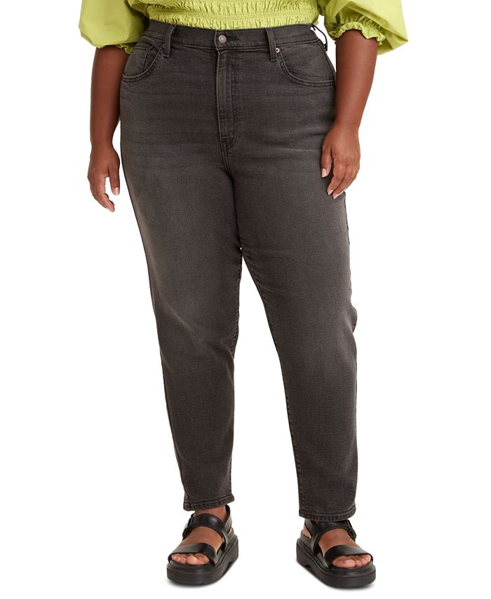Levi's High-Waist Casual Mom Jeans - Macy's