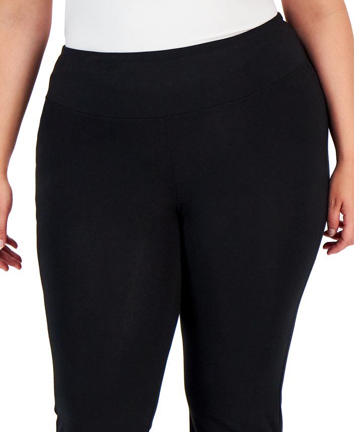 Style & Co Plus Size High Rise Boot Cut Leggings, Created for Macy's