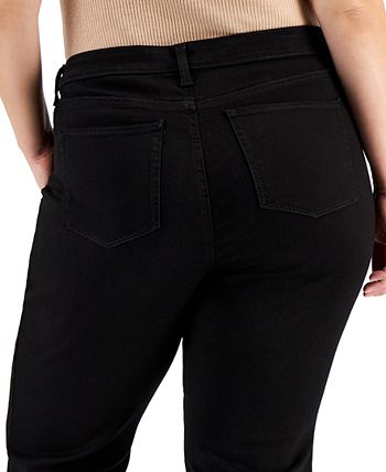 Buy Style & Co plus and petite plus size tummy control bootcut jeans tummy  control marine Online