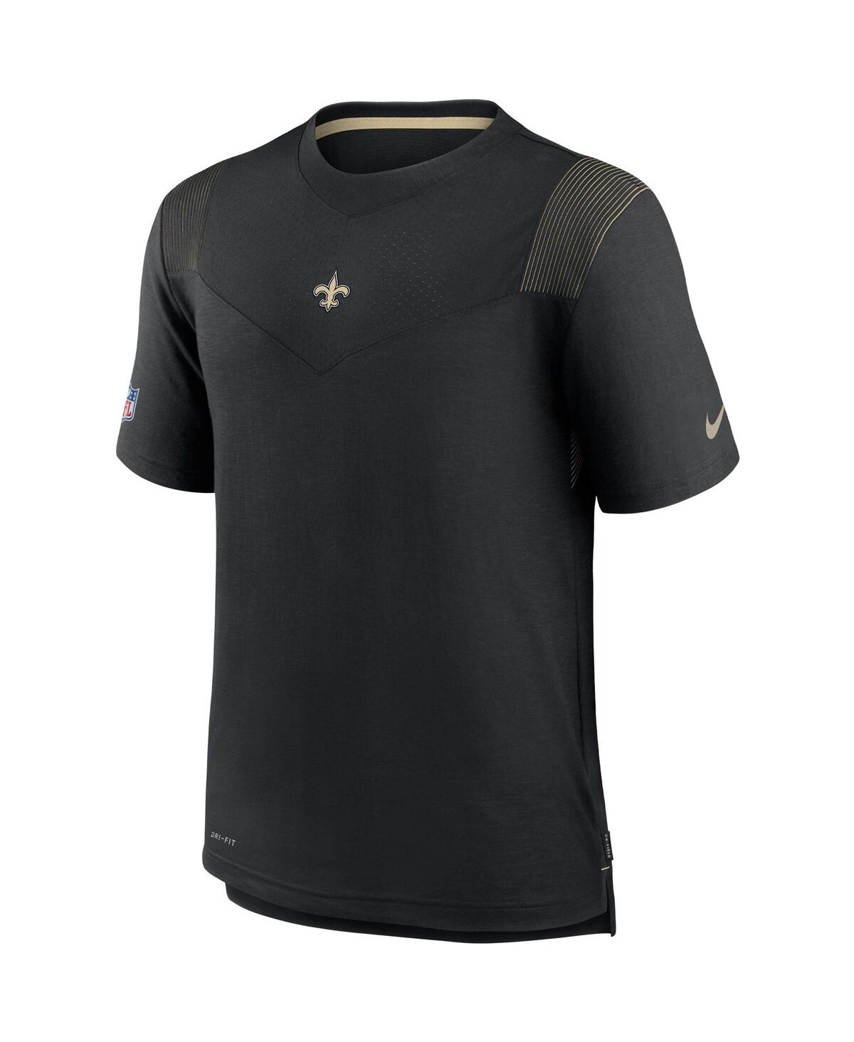 Men's NikeNew Orleans Saints Sideline Player Uv Performance T-shirt - Black