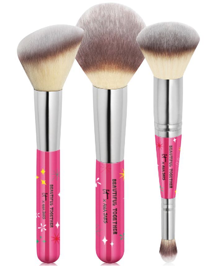 Beautiful Finish Cosmetics Brush Together Macy\'s 4-Pc. Set Flawless Makeup - IT