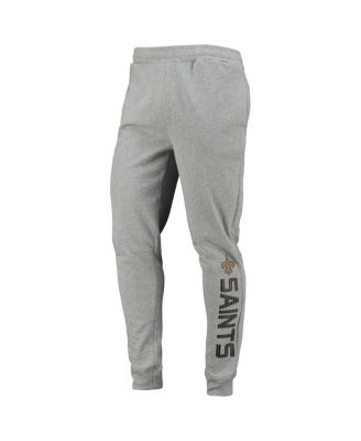 Men's Heathered Gray New Orleans Saints Jogger Pants