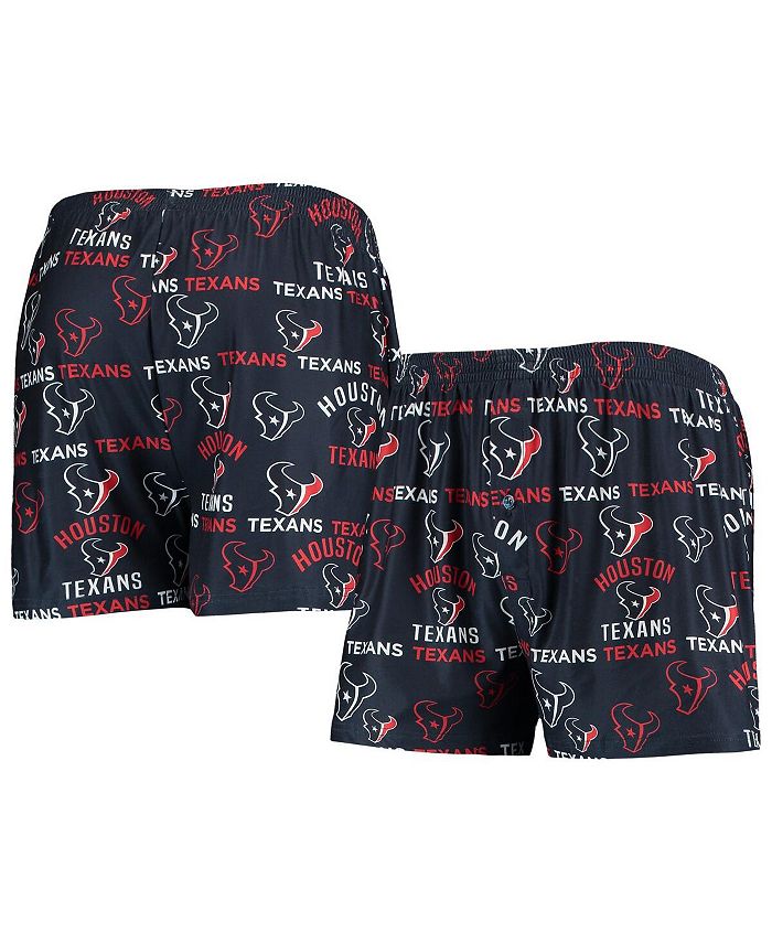 Concepts Sport Men's Navy Houston Texans Flagship Allover Print