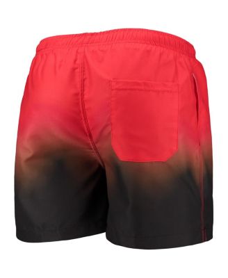 Men's Orange, Brown Cleveland Browns Dip-Dye Swim Shorts