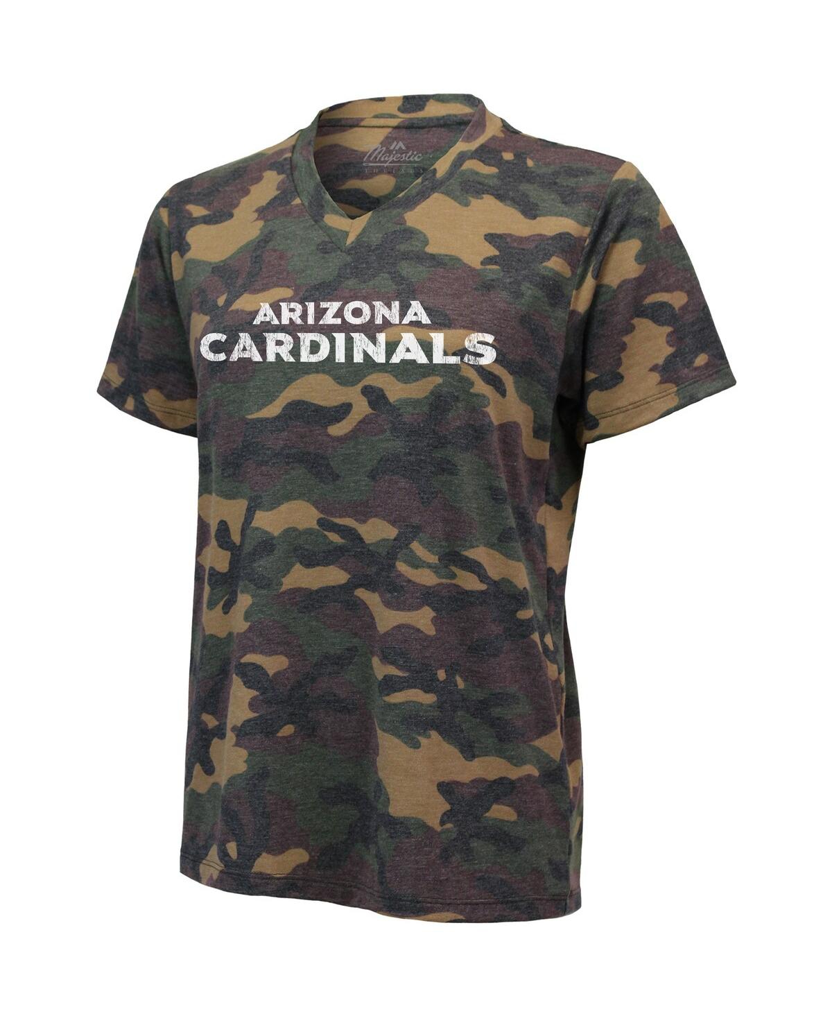 Shop Industry Rag Women's Kyler Murray Camo Arizona Cardinals Name And Number Tri-blend V-neck T-shirt