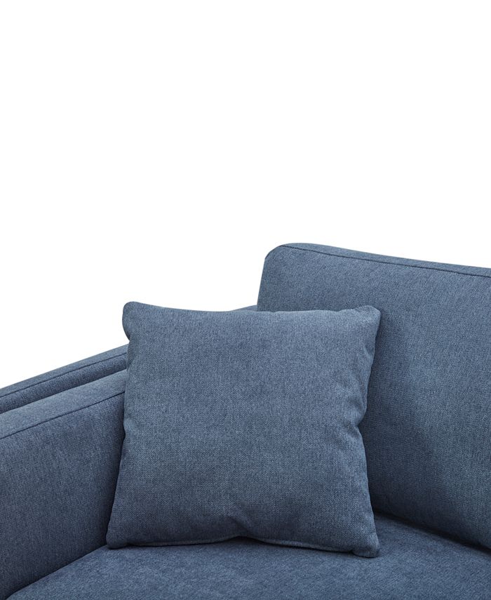 Furniture Daylla 79" Square Arm Fabric Sofa, Created for Macy's Macy's