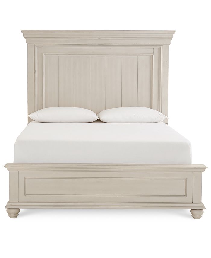 Furniture Quincy Grey California King Bed, Created for Macy's Macy's