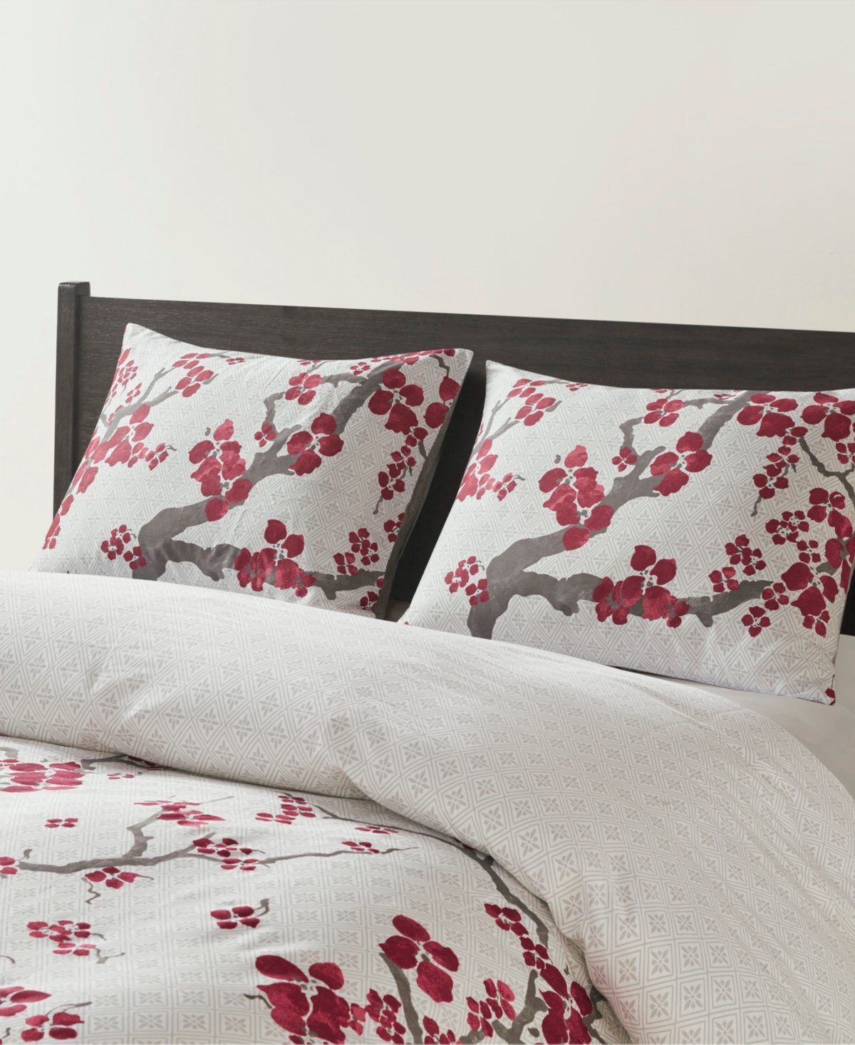 N Natori Cherry Blossom 3-Pc. Comforter Set