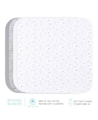 Baby Boys Newborn Shower Gift Set Layette Essentials, Grey, White