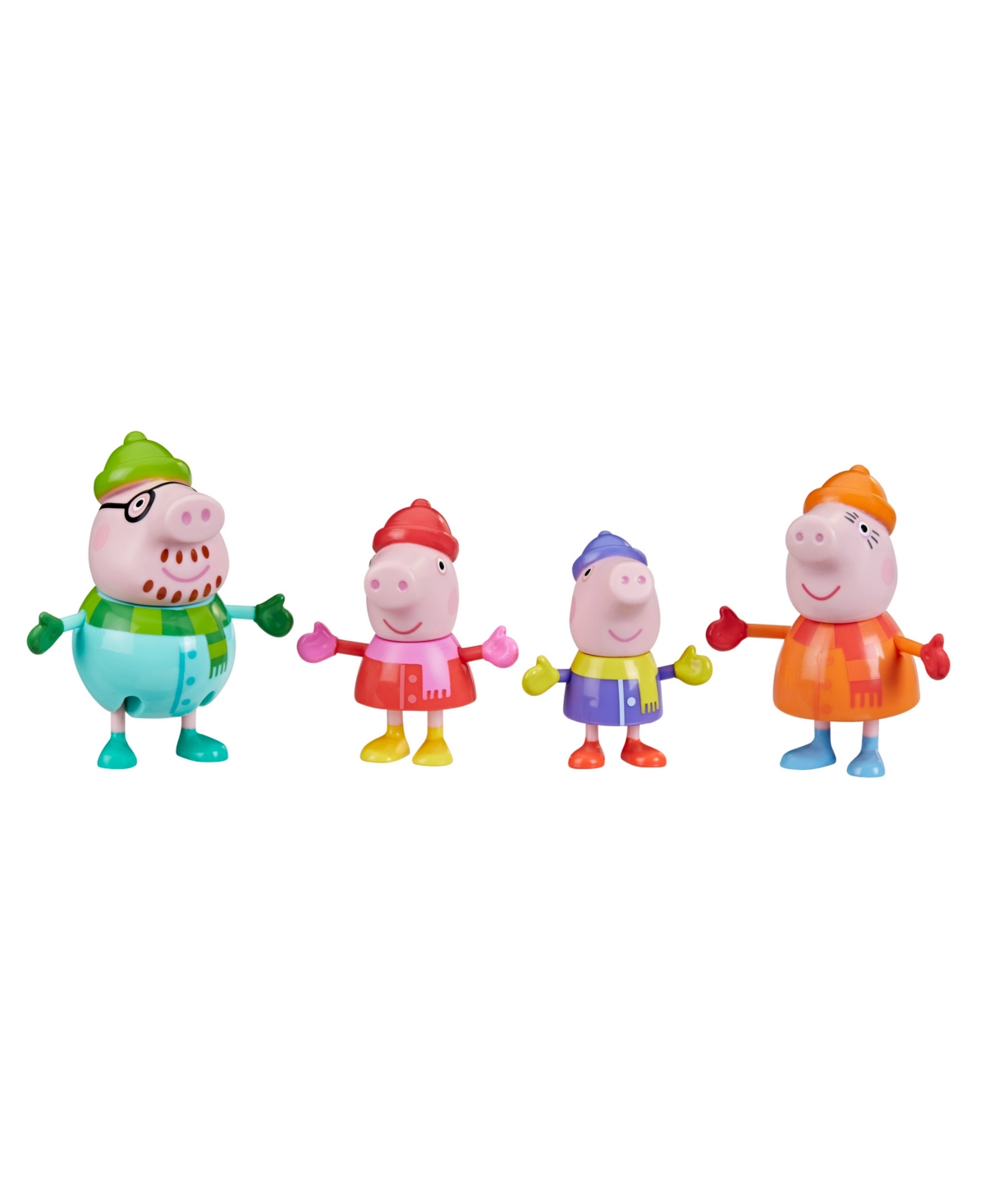 Peppa Pig Kids' Family Wintertime In No Color