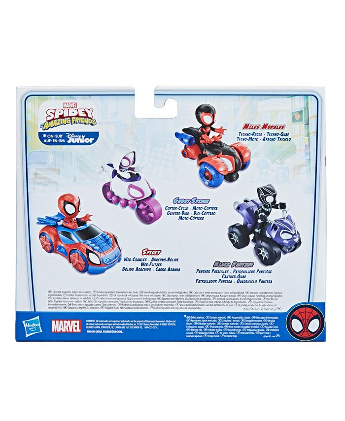 Spidey and His Amazing Friends SAF Spin Techno Racer Playset - Macy's