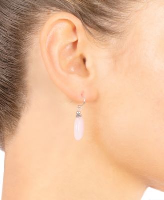 Amethyst Drop Earrings (11 ct. t.w.) in Sterling Silver, (Also in Turquoise, Sodalite, Rose Quartz, & Red Jasper), Created for Macy's