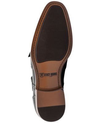 Men's Karson Wingtip Double-Monk Strap Dress Shoe