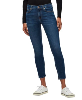 7 For All Mankind - Women's Mid-Rise Skinny Ankle Jeans