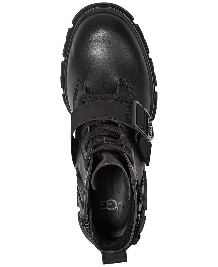 UGG® Women's Ashton Waterproof Lace-Up Zip Booties & Reviews - Booties - Shoes - Macy's