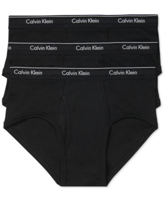 Photo 1 of Calvin Klein Men's Cotton Classics Briefs, 3-Pack Size XL