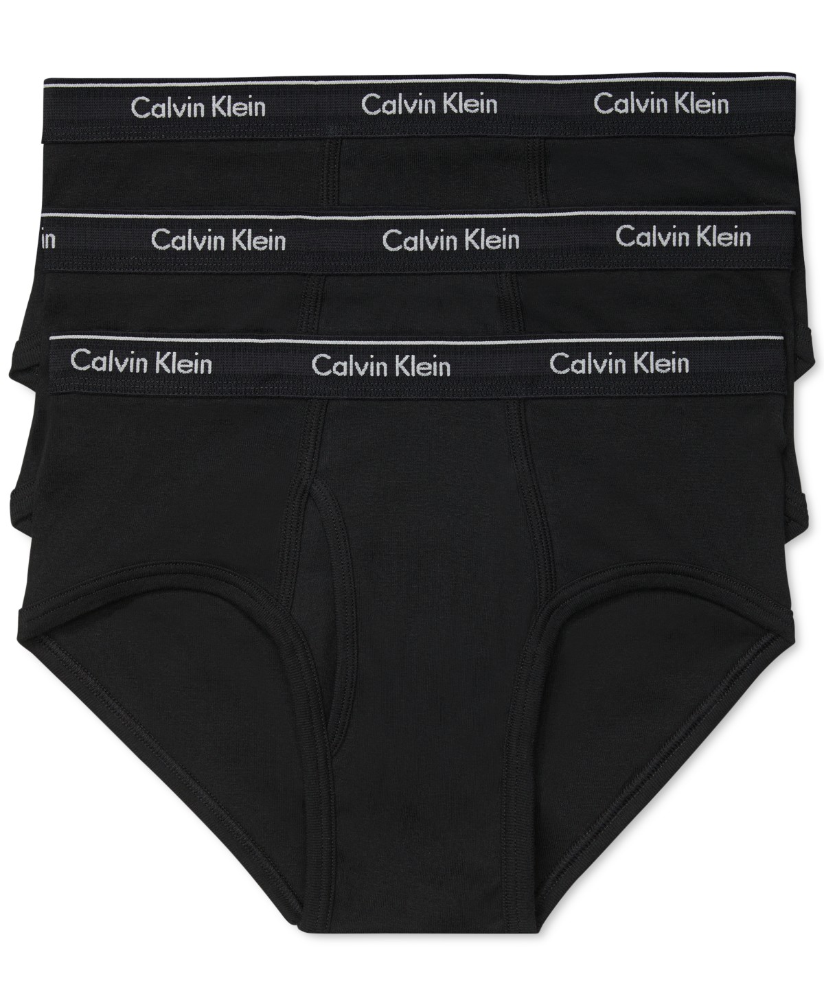 Трусы-брифы Classics для мужчин, хлопок, 3 шт. — Calvin Klein — фото 2