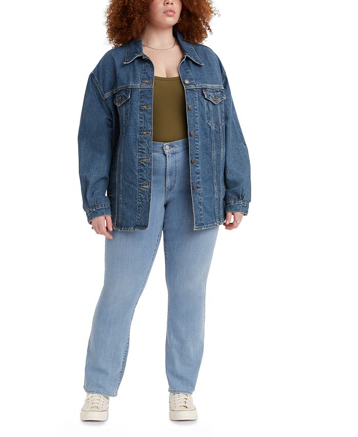 Levi's Trendy Plus Size Classic Bootcut Jeans - Macy's