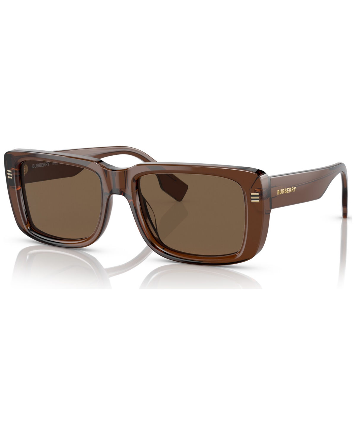 Burberry Men's Jarvis Sunglasses, Be4376u In Brown