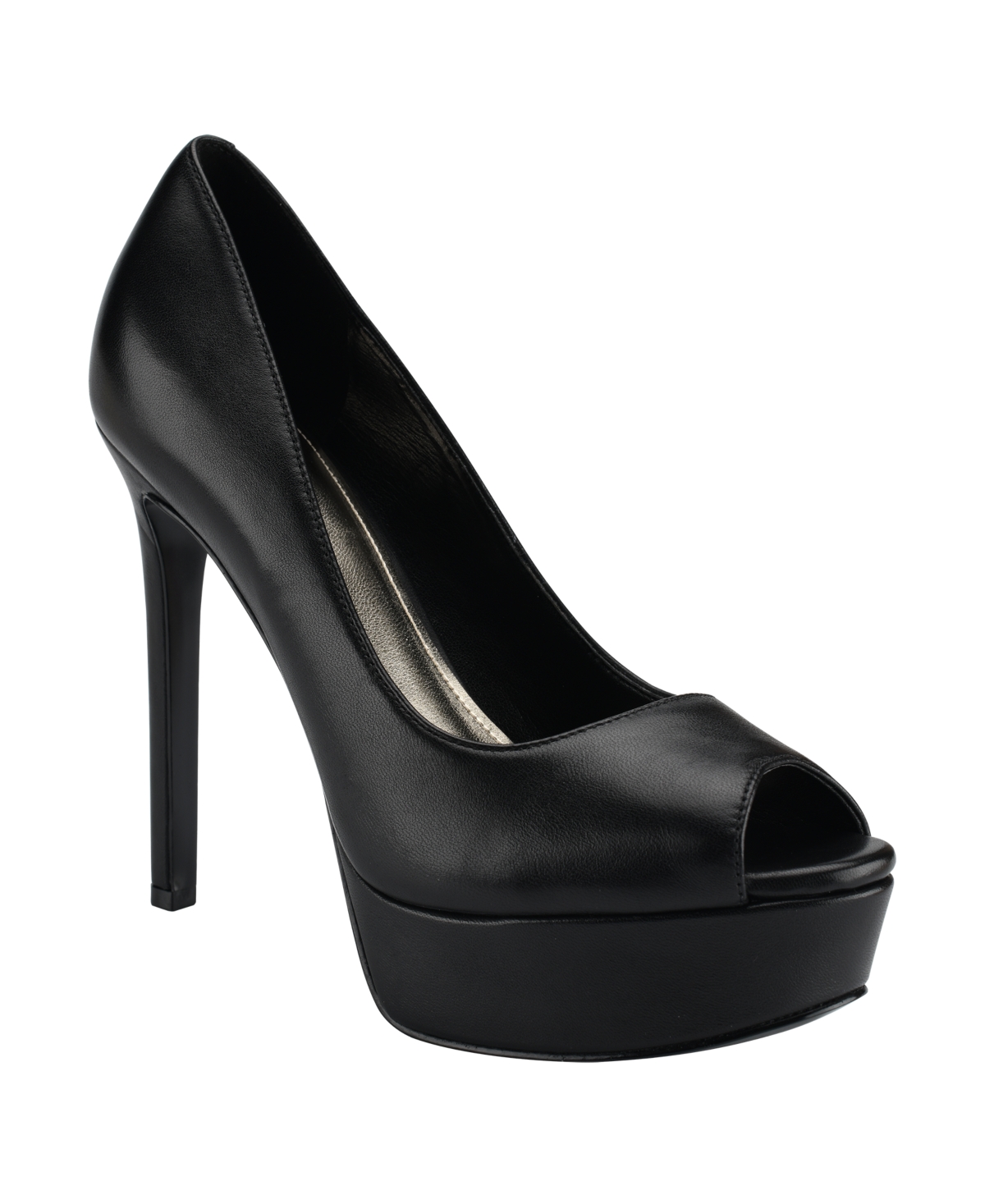 Guess Women s Cacei Peep Toe Platform Pumps Women s Shoes Smart Closet