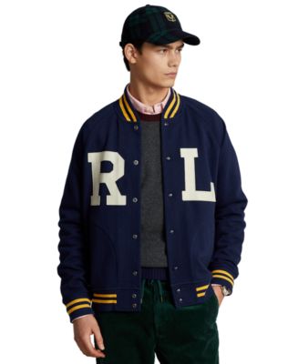 Ralph lauren polo letterman jacket best sale