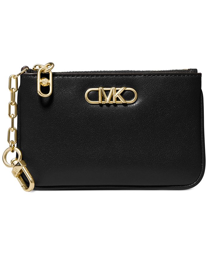 Michael Kors Parker Leather Key Card Holder Wallet & Reviews - Handbags &  Accessories - Macy's