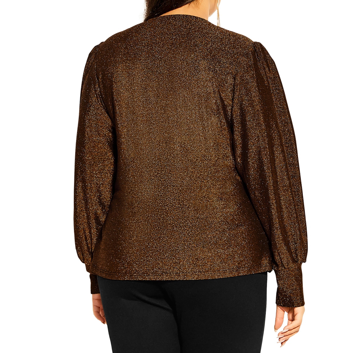 City Chic Plus Size Glowing Top