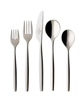 Metro Chic Stainless Steel 20 Pc. Flatware Set, Service For 4