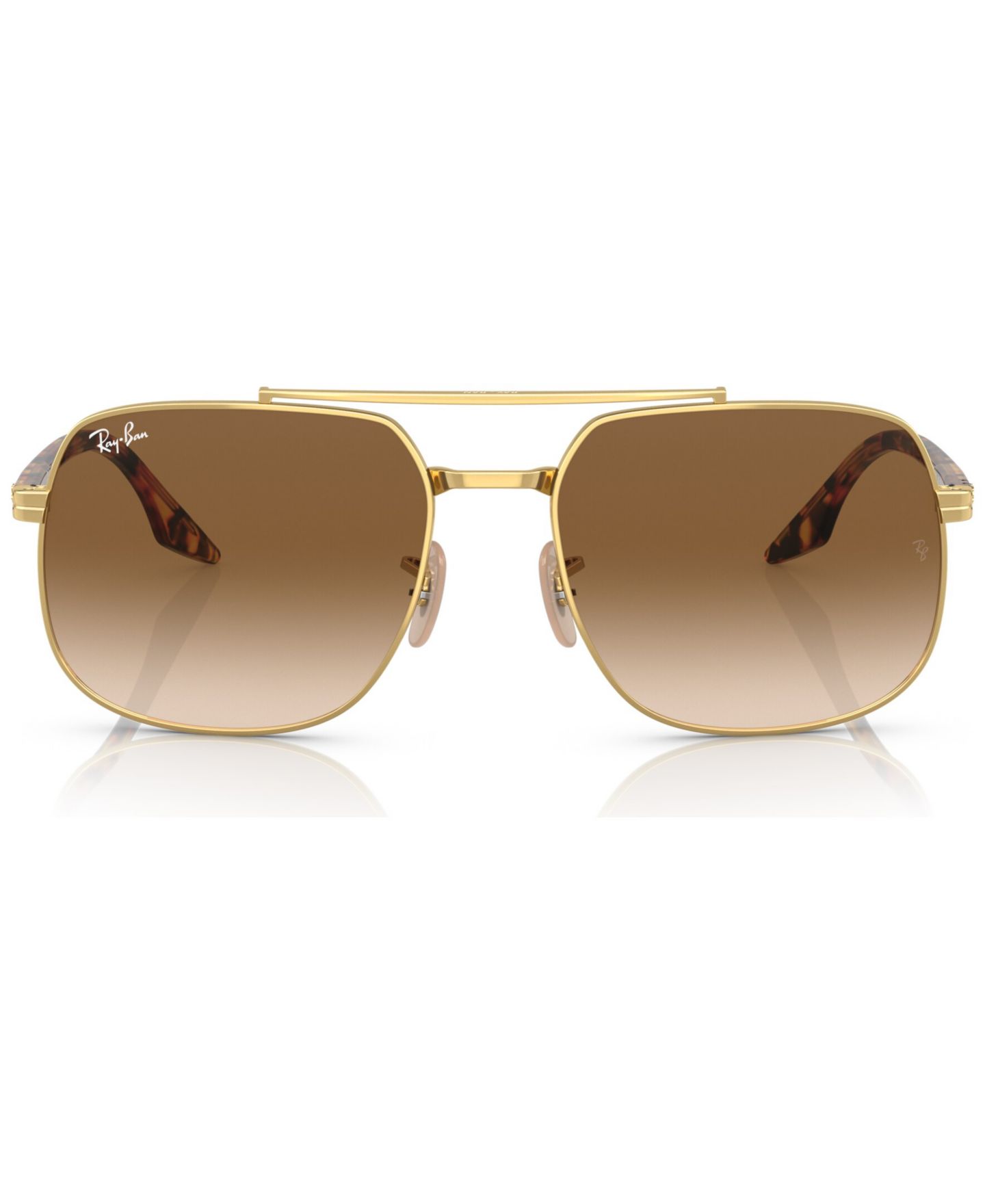 Солнцезащитные очки Ray-Ban Unisex Sunglasses, RB3699, цвет: Золотой — фото 2