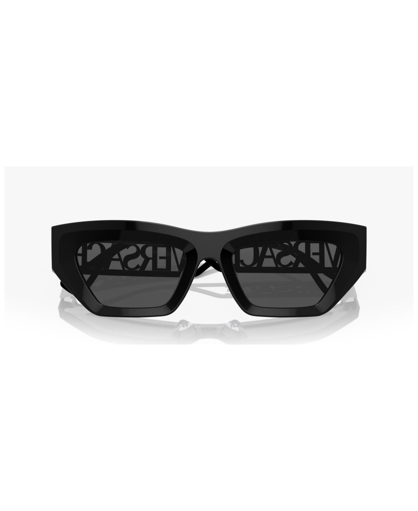 Женские солнцезащитные очки Versace Sunglasses, VE4432U, цвет: Чёрный — фото 5